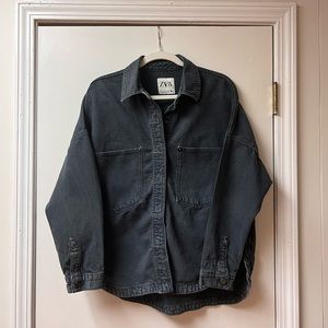 ZARA shirt jacket. Great for layering.